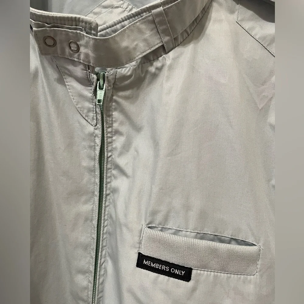 Vintage Members Only Racer Jacket - Picture 3 of 6